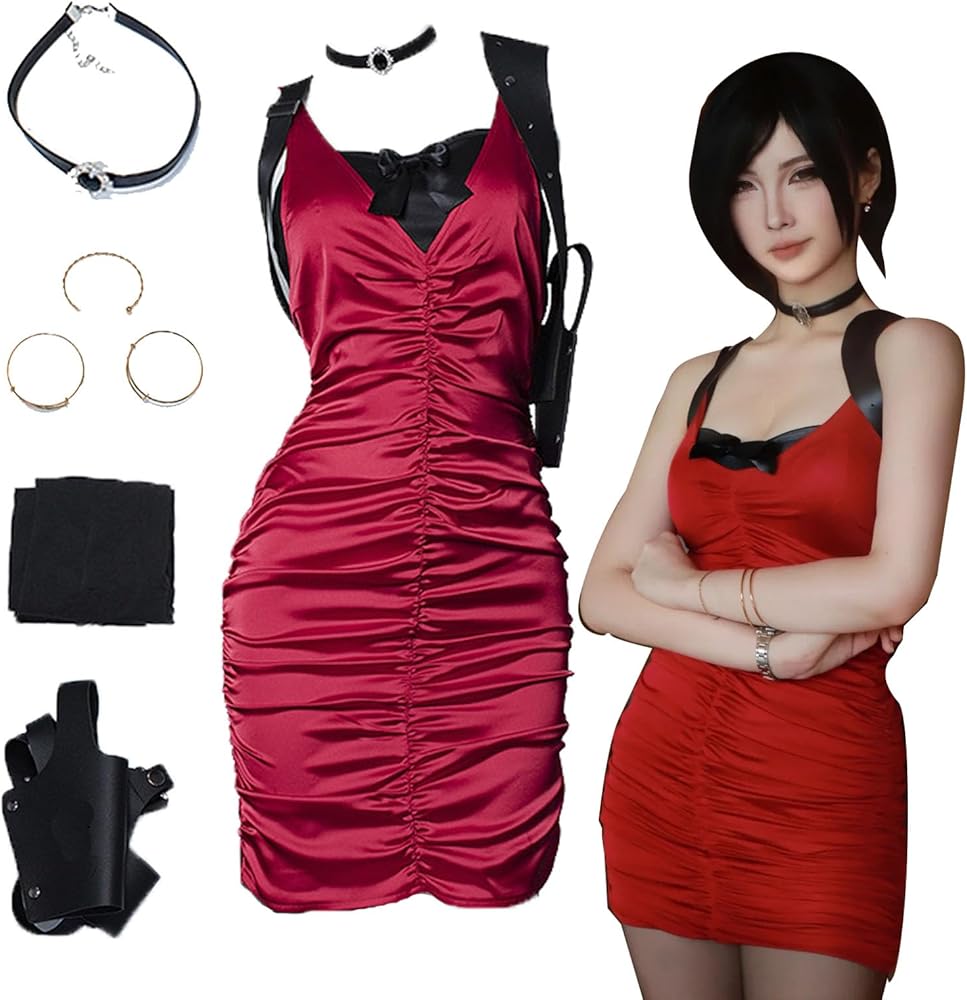 Ada Wong Cosplay Essentials： Dress, Wig, and Accessories for 2024