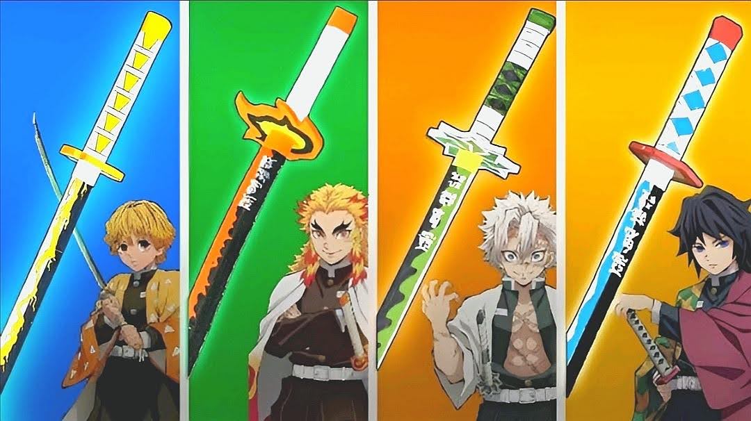 Demon Slayer Katanas Explained： Types, Colors, and Unique Powers