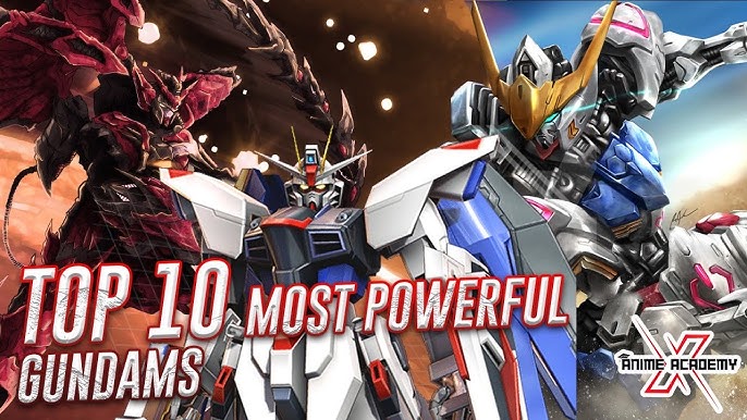 Top 10 Most Powerful Weapon Gundam Suits You Should Know