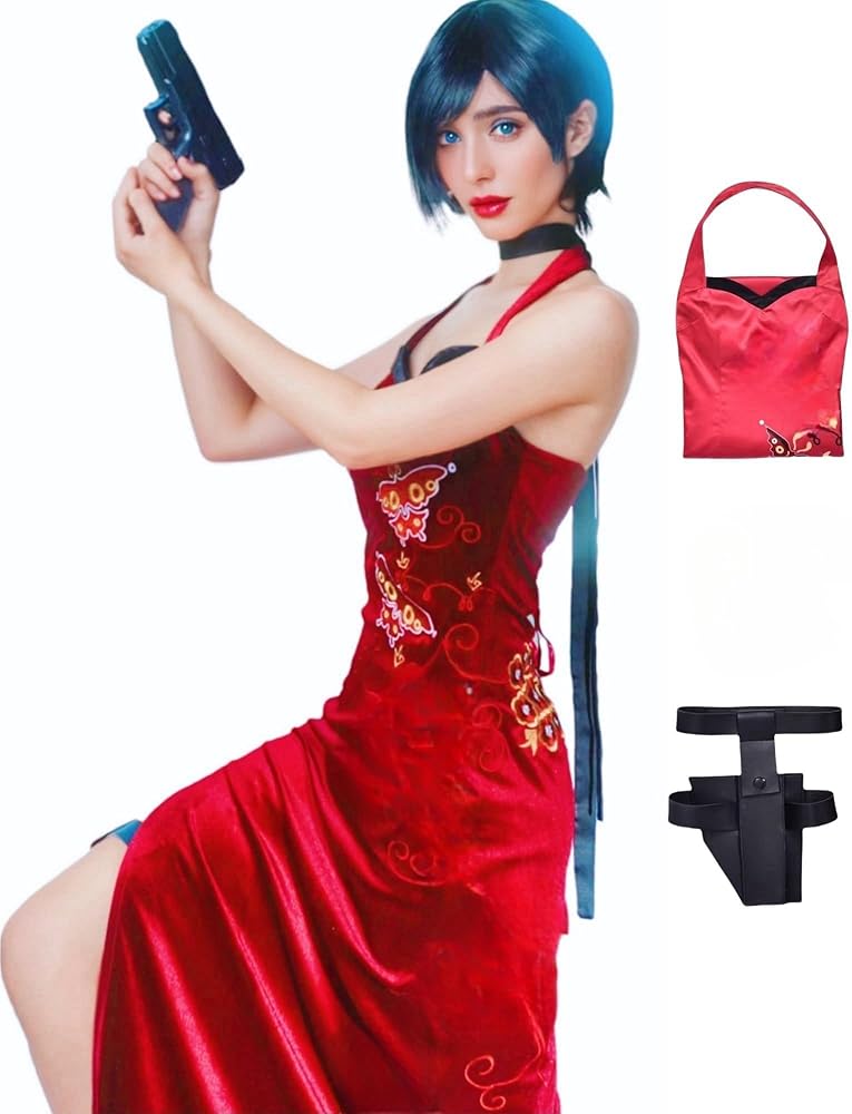 Ada Wong Cosplay Essentials： Dress, Wig, and Accessories for 2024