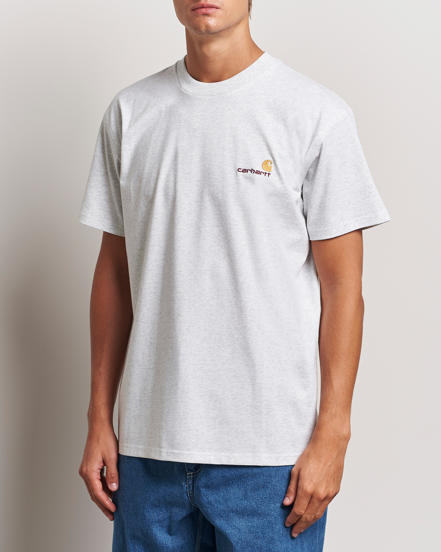 Ash Heather Tee - Midweight Organic Cotton for a Timeless Look