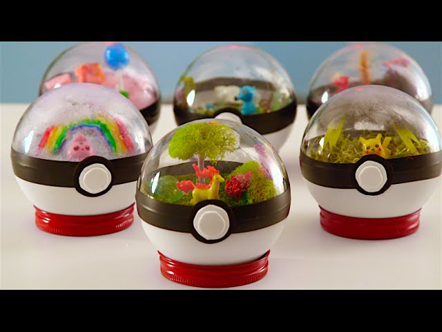 Pokemon Terrariums： Unique DIY Projects for Every Fan