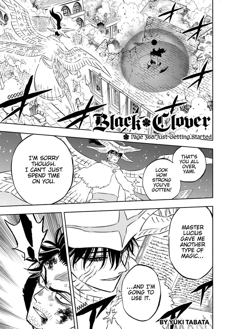 Read Black Clover Chapter 368： Discover Morgens Praise for Yami