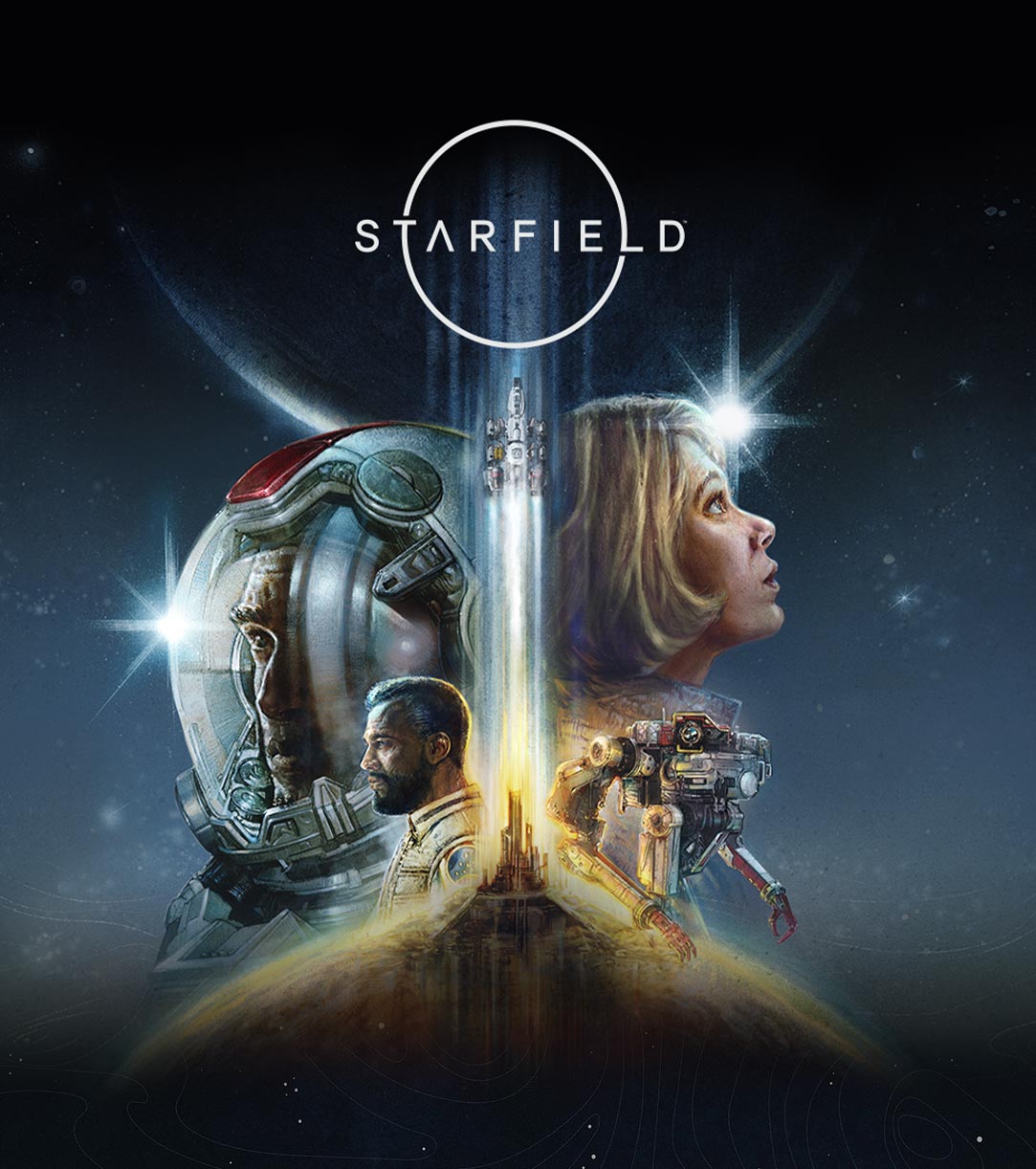 Starfield Game Cover： A New RPG Adventure Beyond the Stars