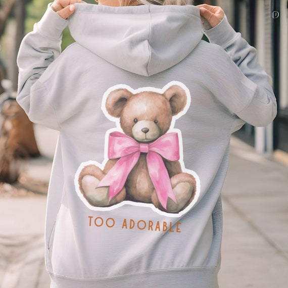 Cute Teddy Bear Hoodies： Warm, Stylish, and Adorable