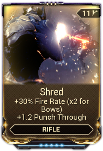 Shred Warframe Guide： Enhance Your Fire Rate and Punch Through